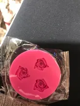 Fondant Silicone Mold Wedding-Cake-Decorating-Tools Chocolate Rose-Flowers 3d-Baking