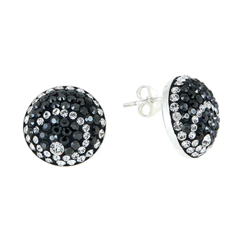 

Silver 925 Sterling Crystal Stone Earrings