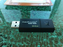 Flash-Drives Kingston Usb Usb-3.0 128GB 16GB DT100G3 32GB 64GB High-Speed