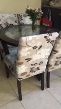 Chair-Cover Office-Chair Elastic-Seat Stretch Printed Home-Decoration Banquet Restaurant