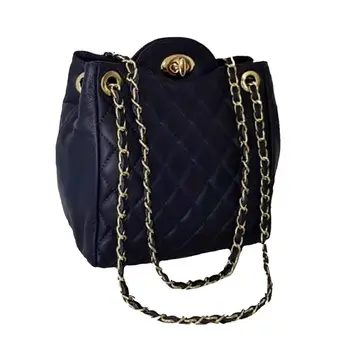 

Woman`s leather italian bag Bottega Carele BC312 D