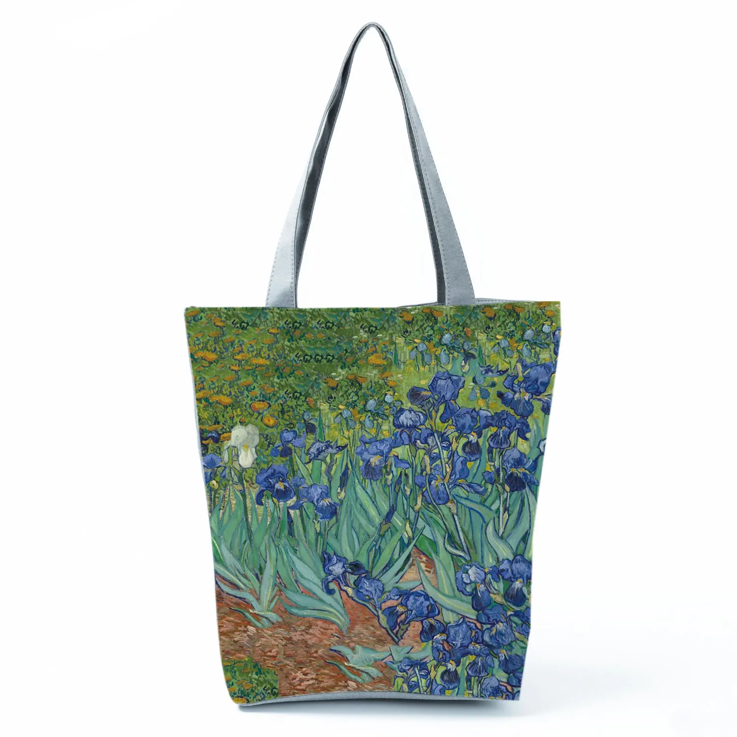 New Van Gogh Oil Painting Tote Bag Retro Art Fashion Travel Bag Women Casual Eco Reusable Shopping High Quality Foldable Handbag wristlets for women Totes