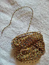 Cordón de nailon de 10 yardas y 0,8mm para pulsera, cordón de macramé con nudo chino, borlas DIY para cuerda de Shamballa