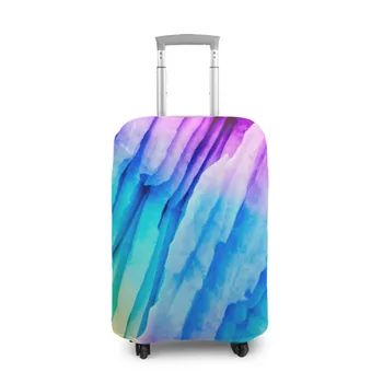 

Suitcase cover 3D Azure