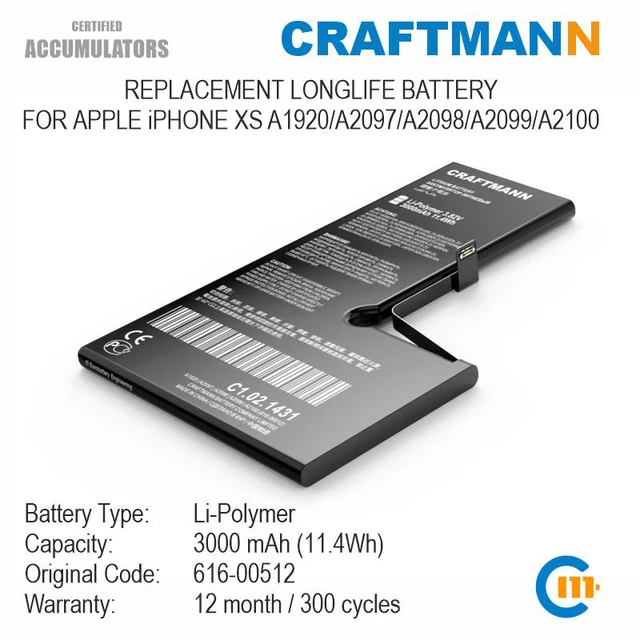 Batería Original Apple iPhone X A1865 A1901 A1902 , 616-00346 616-00351