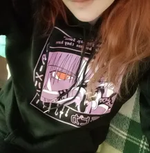 Sudaderas con capucha de Hunter X Hunter para mujer, jerséis, sudaderas con capucha, Killua Zoldyck, estampado de ojo del diablo, Sudadera con capucha de Anime, Tops