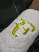 Pulsera deportiva de algodón para 100%, muñequera de tenis, raqueta, soporte deportivo para baloncesto, 1 unidad