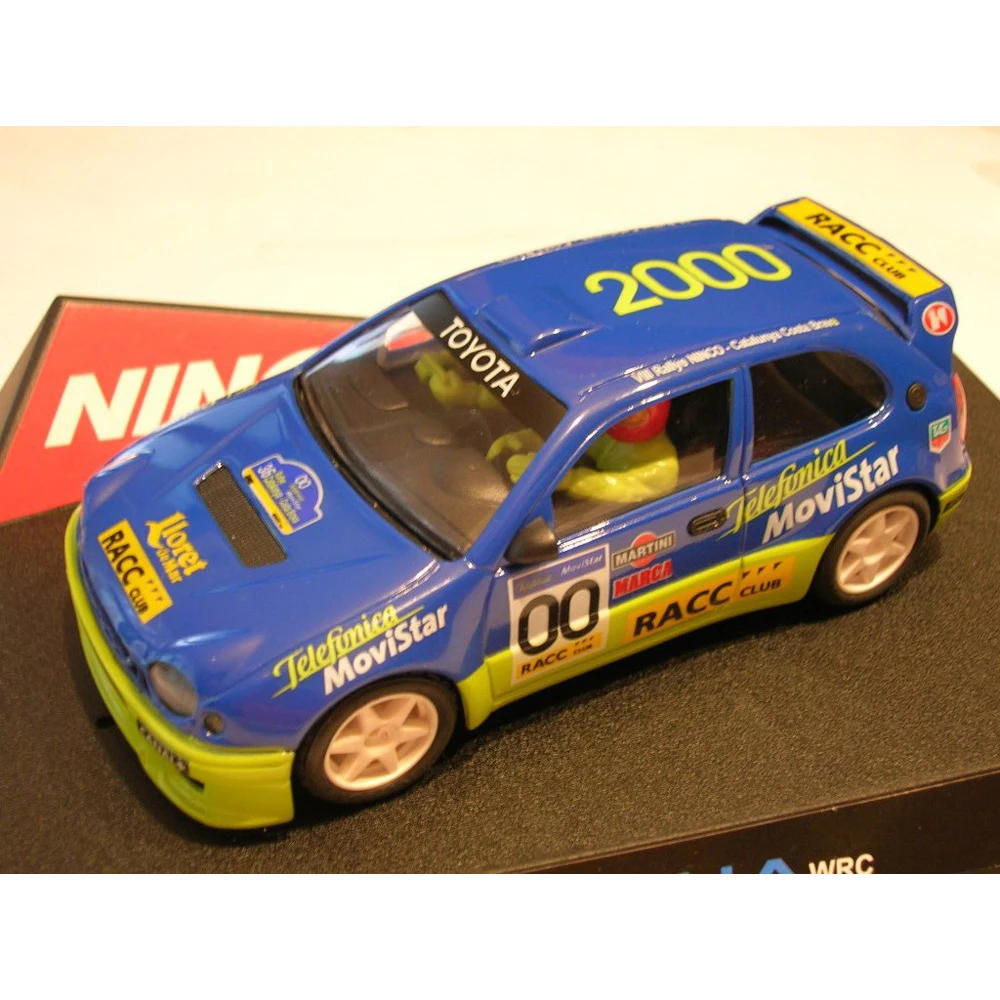 Ninco. Toyota Corolla Wrc, Barcellona Costa Bravo 2000, Slot Car (Ninco 50202). Slot Car. Auto Elettrica