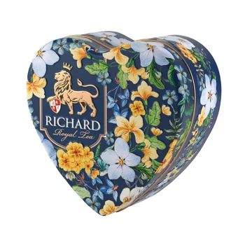 

Richard "royal heart" tea, black leaf with additives, 30 gr.