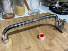 Copper Faucet Kitchen-Dish-Basin Into-The-Wall Laundry-Mop Cold-Plus Single Long G1/2