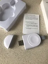 Cargador inalámbrico portátil para IWatch SE 6 5 4 Estación De Carga, Cable de carga USB para Apple Watch Series 6 5 4 3 2 1