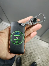 Gran oferta de coche de cuero soporte de funda para llave para Chery Tiggo 8 Arrizo 5 pro gx 5x eQ7 Chery tiggo 7 Pro 2020 llaveros Accesorios