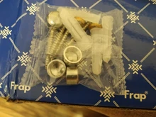 Hanger Towel-Rack Frap Silver Aluminum with Hooks F808 Wall-Mounted Surface-Towel Adjustable