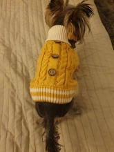 Sweater Puppy-Hoodie Dog-Jumper Winter Knited Small Cat with Cartoon-Design Warm Apparel