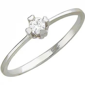 

Esthete ring with white gold diamond