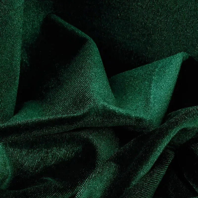 01 - Dark Green Роскошная стрейч-бархатная ткань с леопардовым принтом, бархатная ткань, швейная одежда, костюмы, ткань для рукоделия - Цвет: 01 - Dark Green