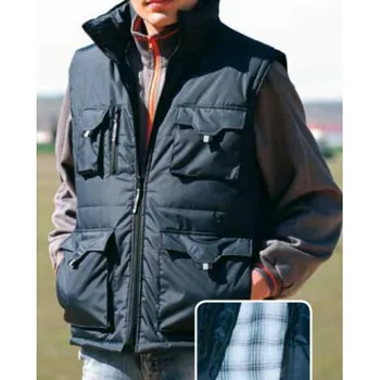 

WORK VEST XL POLIESTERSTER/PVC MLTIBOL NAVY BLUE DALLAS JUBA