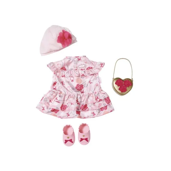 Baby Annabell Clothing Pink Rose Shoes 