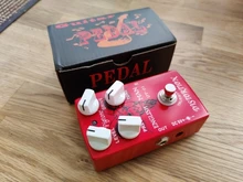 Pigtone-Pedal PP-24 efecto de distorsión clásica, accesorios para guitarra eléctrica, efectos de pedales, Bypass Real