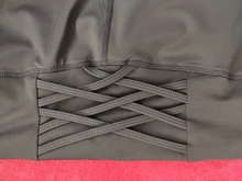 NORMOV-mallas cruzadas ajustadas de cintura alta para mujer, Leggings elásticos para ejercicio, de secado rápido, Push Up, entrenamiento, Color sólido