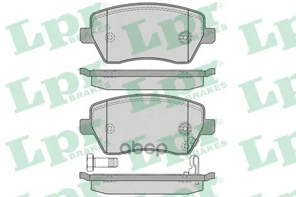 Колодки Тормозные Suzuki Swift 05-/Opel Agila 07-/Nissan Micra 10- Передние Lpr 05p1229 Lpr арт. 05P1229