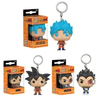 Funko Pop Pocket Vegeta брелок с надписью Dragon Ball Goku фигурка игрушки Funko Pop Pocket Vegeta брелок с надписью Dragon Ball Goku фигурка игрушки