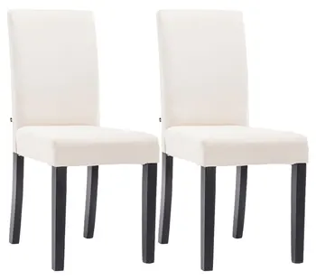 

2er Set Esszimmerstuhl Ina Stoff schwarz