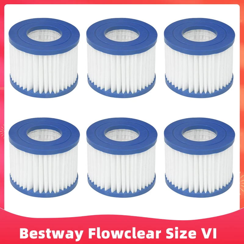 Swimming Pool Filter For Bestway Flowclear Size VI Replacement Filter