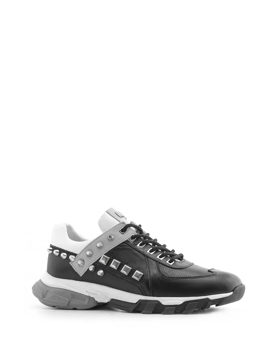 

ILVi-Genuine Leather Handmade Alden Men's Sneaker Black Nappa Men Shoes 2020 Spring Summer (Made in Turkey)