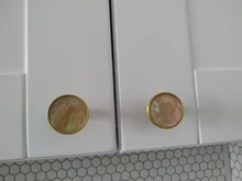 Dresser Knobs Shell Furniture-Handles Pulls Wardrobe Cupboard Cabinet Drawer Dooroom Brass