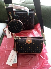 Coin Purse Shoulder-Bags Crossbody-Monogram-Bags Women Bag Signature FOXER Female Fashion