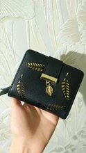 Womens Wallet Handbag Purses Card-Holder Leave-Pouch Short Coin Female Fashion for Carteira