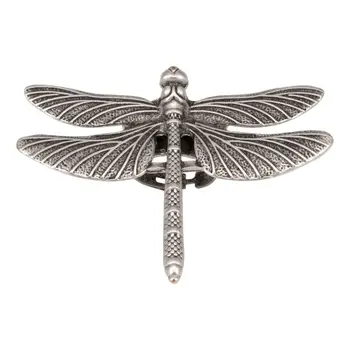 

Women's ring dimensionless Dragonfly 55861 (silver, Zamak)