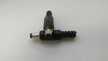 Fuente de alimentación de 5,5mm x 2,1mm, 5,5x2,1 CC, Conector de clavija + adaptador de Terminal de montaje de Panel de Metal hembra, enchufe, conectores DC