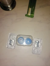 Easysmall azul coloreado de verde lente pequeña belleza alumno lentes de contacto cosméticos para ojos grado de miopía 2 unids/par receta