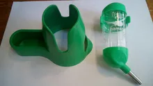 Botella de agua para hámster, accesorios de Animal PEQUEÑO, dispositivo de alimentación automático, contenedor de alimentos, botellas para beber para mascotas, 1 ud.