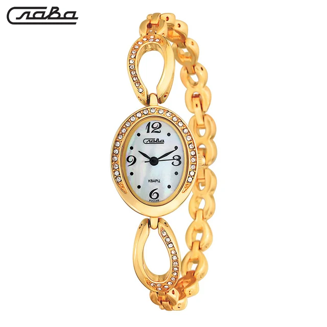 Наручные кварцевые часы Слава Инстинкт 6063109/2035 женские