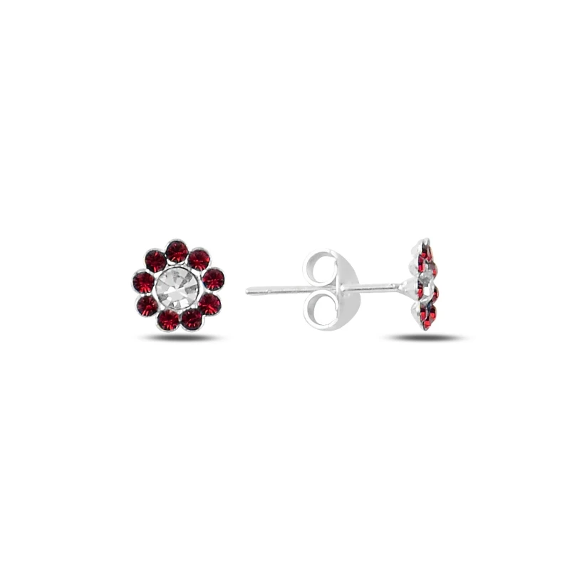 

Armagano Crystal Cubic Zirconia Daisy Earrings