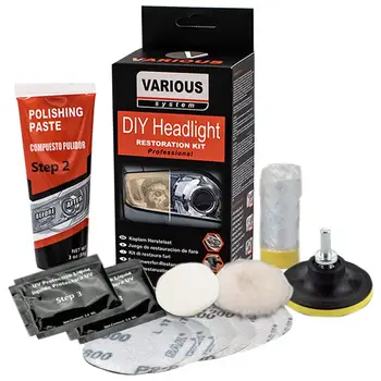 

Various restoration Kit Polishing Headlights