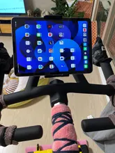 Xnyocn Flexible Buckle Mount Holder Indoor Gym Handlebar on Exercise Bikes Mobile Phone
