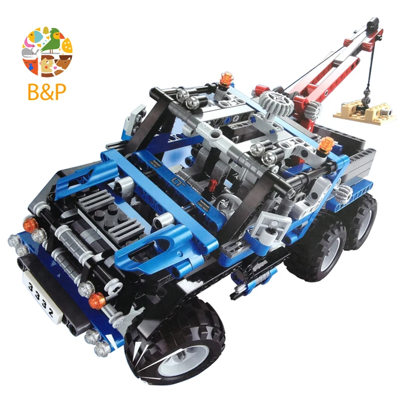 

Decool 3332 678pcs Technic Series The Exploiture Crane Model Building Blocks Toys For Children Gift