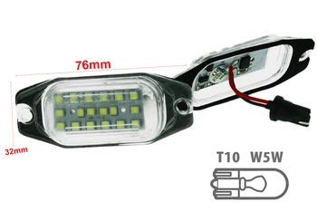 

Led license plate lights Kit Toyota Prado 2010-2016 Canbus No error White 12V 3W