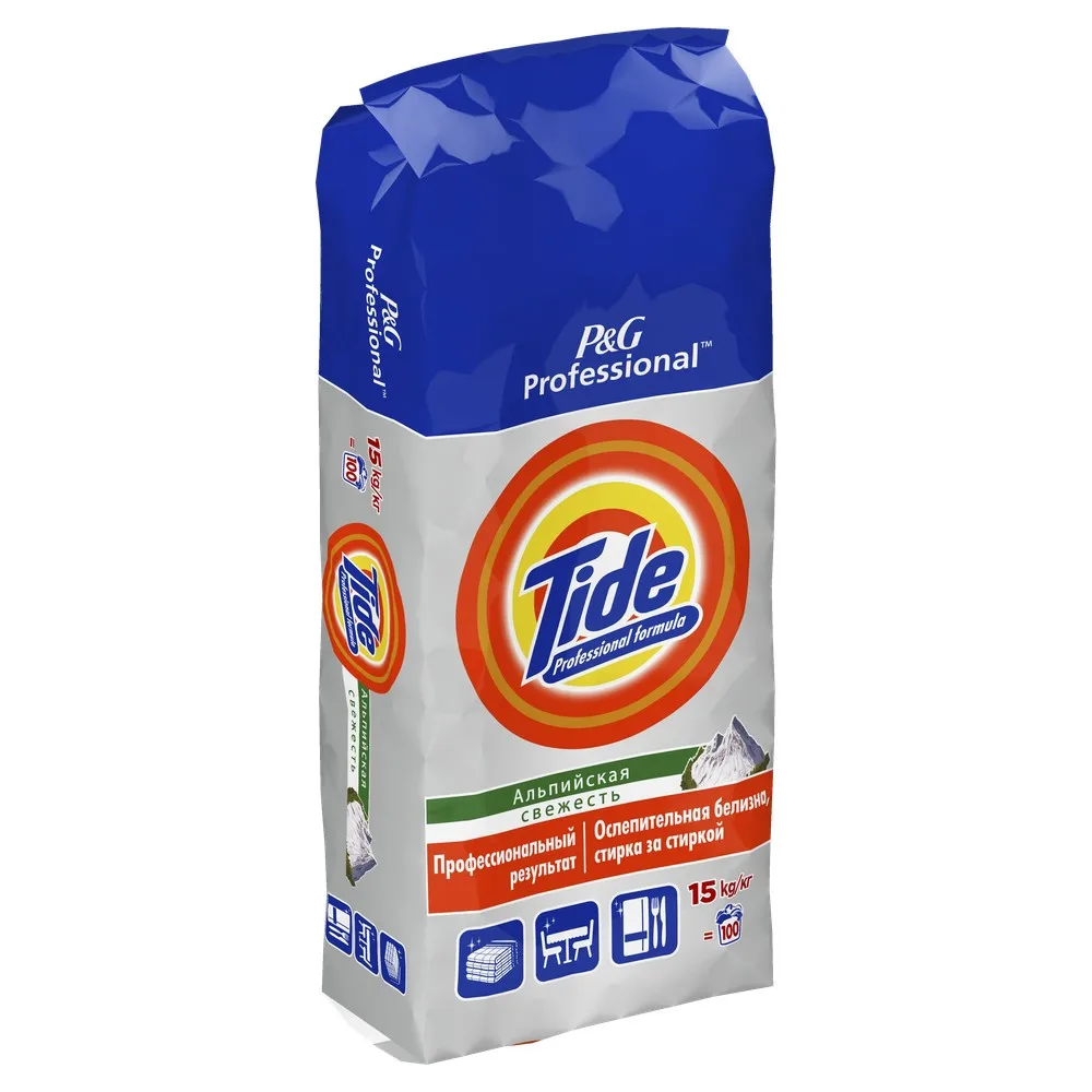 Detergente en polvo profesional alpine fresh 100 lavados 15 lbs. ► Foto 2/2
