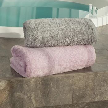 

Set of towels BB towels color: warm gray & Lilac (100x160 cm, 70x150 cm)