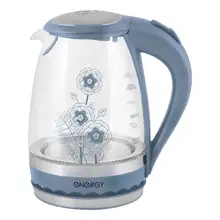 Чайник электрический ENERGY E-279(Объем 1,5 л, подсветка, автоотключение, мощность 2200 Вт, фильтр