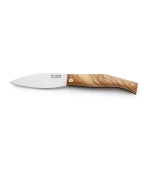 

Blade Pallarès authentic Busa No. 0 8 cm olive wood carbon steel. Made in Pallarès