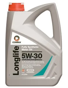COMMA Масло Моторное Синтетическое "Longlife 5w-30", 4л Gml4l