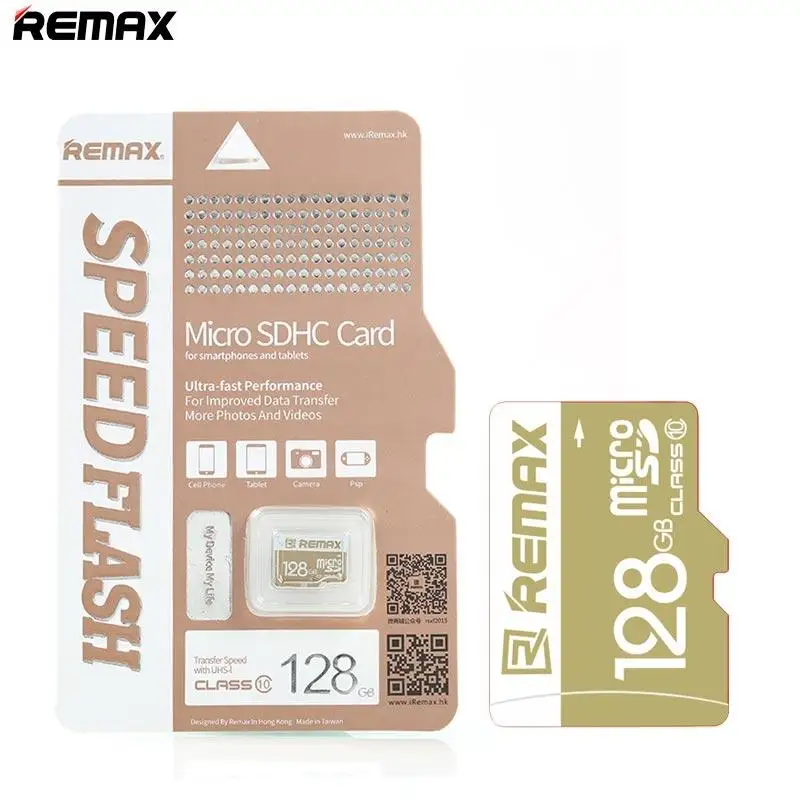 Карта памяти Remax Micro SD Card 128G C10 (Коричневый)|Внешние SSD| |