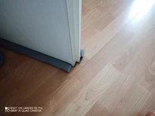 Tira selladora de fondo flexible, sello para puerta de 95 cm, bloqueador de polvo, burlete