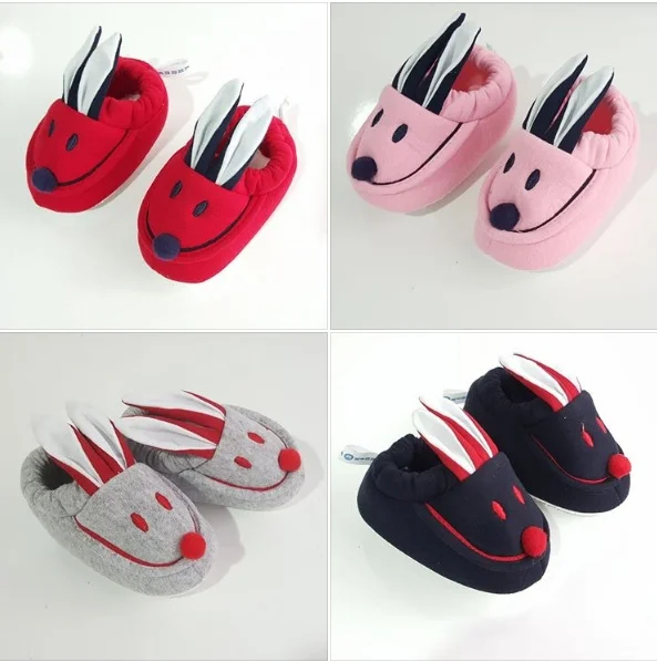

Eared rabbit Combed Cotton Anti-Slip Soles Booties